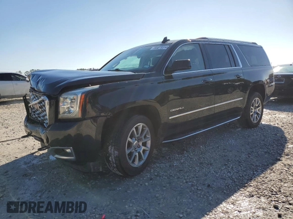 2020 GMC Yukon XL Denali with VIN 1GKS1HKJ0LR175976, listed as a Copart auction lot 85873314 with 51,049 mi miles and Salvage Title. Bid and sale history available at carsss.com. Image 1.