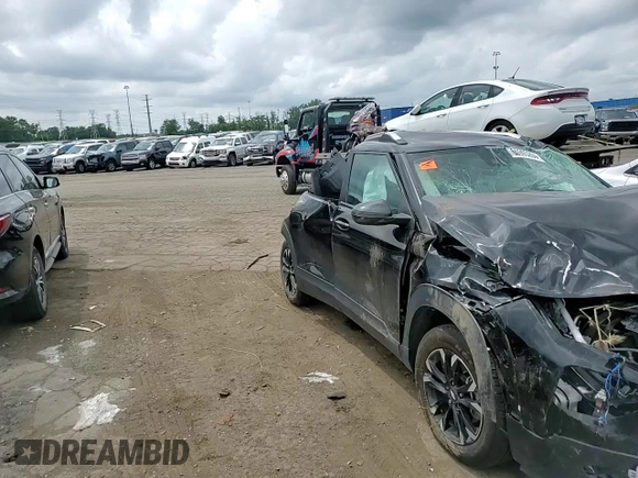 2021 Chevrolet TrailBlazer LT with VIN KL79MPS26MB126891, listed as a Copart auction lot 65905264 with Not Provided miles and Non Repairable. Bid and sale history available at DreamBid. Image 12.