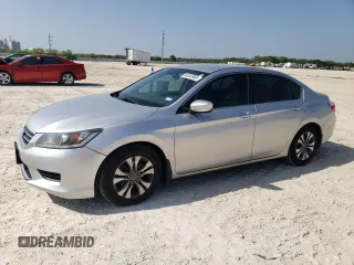 2014 Honda Accord LX z VIN 1HGCR2F37EA299893, wystawiony jako Copart lot #50393965 z przebiegiem 94 698 mil mil oraz Czysty tytuł • Clean title. Historia ofert i sprzedaży dostępna na DreamBid. Obrazek 1.