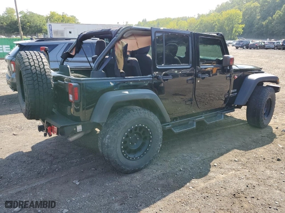 2018 Jeep Wrangler JK Unlimited Sport S with VIN 1C4BJWDG1JL847643, listed as a Copart auction lot 69228264 with 78,440 mi miles and Salvage Title. Bid and sale history available at carsss.com. Image 3.