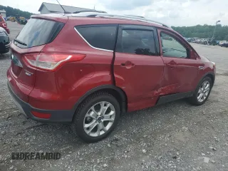 2016 Ford Escape Titanium with VIN 1FMCU9J90GUA02736, listed as a Copart auction lot 63068165 with 23,860 mi miles and Salvage title. Bid and sale history available at DreamBid. Image 3.