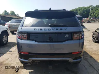 2020 Land Rover Discovery with VIN SALCM2GX8LH869590, listed as a Copart auction lot 58780584 with 28,000 mi miles and Salvage Title. Bid and sale history available at DreamBid. Image 6.