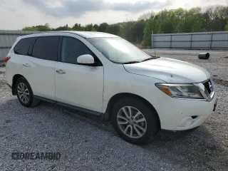 2015 Nissan Pathfinder S with VIN 5N1AR2MN2FC635056, listed as a Copart auction lot 51506755 with 246,410 mi miles and Salvage Title. Bid and sale history available at carsss.com. Image 4.
