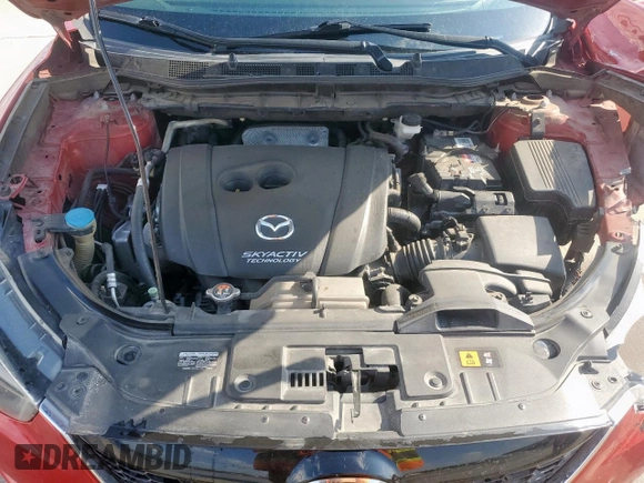2014 Mazda CX-5 Touring with VIN JM3KE2CY1E0323298, listed as a Copart auction lot 50421685 with 214,739 mi miles and Salvage Title. Bid and sale history available at DreamBid. Image 12.