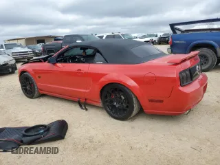 2005 Ford Mustang GT Deluxe with VIN 1ZVFT85HX55232398, listed as a Copart auction lot 47000505 with 86,445 mi miles and Salvage Title. Bid and sale history available at DreamBid. Image 2.