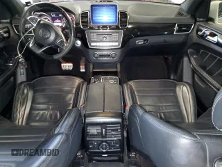 2017 Mercedes-Benz GLS with VIN 4JGDF7FE0HA978513, listed as a Copart auction lot 43703755 with 94,292 mi miles and Salvage Title. Bid and sale history available at carsss.com. Image 8.