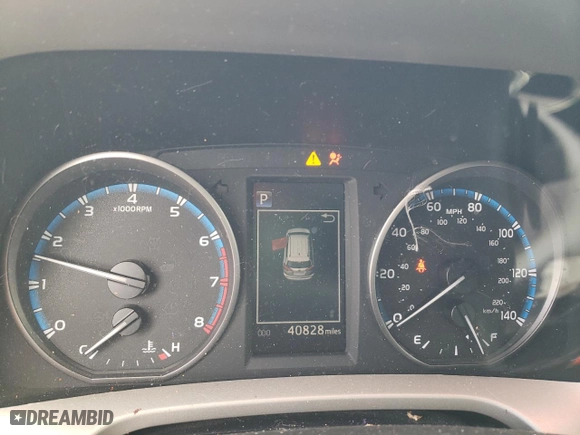 2017 Toyota RAV4 XLE with VIN 2T3RFREV3HW600551, listed as a Copart auction lot 50190985 with 40,828 mi miles and Salvage Title. Bid and sale history available at carsss.com. Image 9.