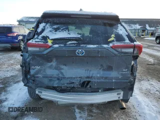 2023 Toyota RAV4 Hybrid SE with VIN 4T3T6RFV2PU132640, listed as a Copart auction lot 41668735 with 19,925 mi miles and Salvage title. Bid and sale history available at DreamBid. Image 6.