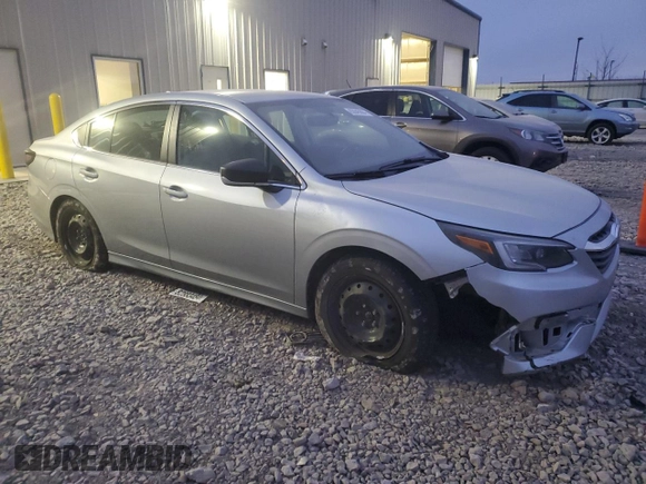 2021 Subaru Legacy with VIN 4S3BWAA61M3003333, listed as a Copart auction lot 83045804 with 69,281 mi miles and Salvage title. Bid and sale history available at DreamBid. Image 4.