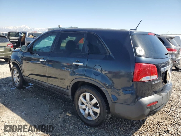 2012 Kia Sorento LX with VIN 5XYKT3A14CG301846, listed as a Copart auction lot 52979445 with 190,506 mi miles and Salvage Title. Bid and sale history available at carsss.com. Image 2.