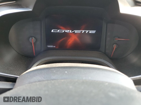 2014 Chevrolet Corvette Z51 2LT with VIN 1G1YK2D76E5131145, listed as a Copart auction lot 54591555 with 52,025 mi miles and Salvage title. Bid and sale history available at DreamBid. Image 9.