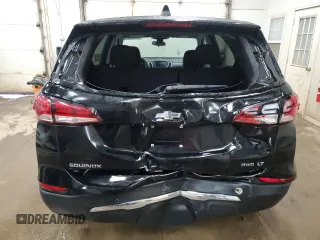 2023 Chevrolet Equinox LT with VIN 3GNAXUEG0PL147369, listed as a Copart auction lot 49589675 with 43,528 mi miles and Salvage title. Bid and sale history available at DreamBid. Image 6.