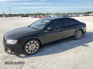 2017 Audi A8 L Sport with VIN WAU43AFD9HN019845, listed as a Copart auction lot 48113205 with 65,434 mi miles and Salvage Title. Bid and sale history available at carsss.com. Image 1.