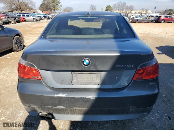 2004 BMW 5 Series 525i with VIN WBANA53534B847979, listed as a Copart auction lot 45091975 with 189,943 mi miles and Salvage Title. Bid and sale history available at carsss.com. Image 6.