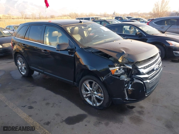 2014 Ford Edge Limited with VIN 2FMDK4KC3EBB80313, listed as a IAAI auction lot 41360105 with 112,829 mi miles. Bid and sale history available at carsss.com. Image 1.