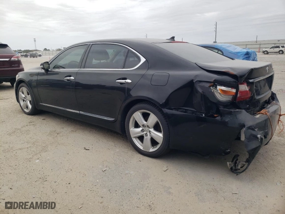 2011 Lexus LS 460 L with VIN JTHGL5EF6B5043150, listed as a Copart auction lot 45102844 with NaN miles and Salvage Title. Bid and sale history available at carsss.com. Image 2.