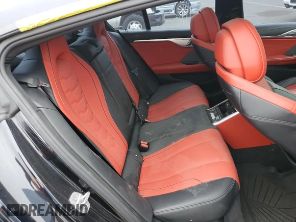2020 BMW 8 Series M850i with VIN WBAGV8C04LCE45015, listed as a Copart auction lot 73153414 with 25,190 mi miles and Salvage title. Bid and sale history available at DreamBid. Image 10.