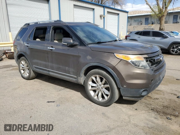 2015 Ford Explorer Limited with VIN 1FM5K8F87FGC46311, listed as a Copart auction lot 49111385 with 170,415 mi miles and Salvage Title. Bid and sale history available at DreamBid. Image 4.