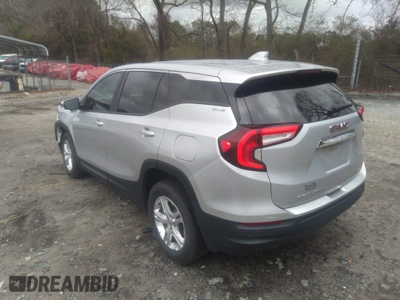 2022 GMC Terrain SLE with VIN 3GKALTEV9NL148423, listed as a IAAI auction lot 41731672 with 133,752 mi miles and . Bid and sale history available at DreamBid. Image 3.
