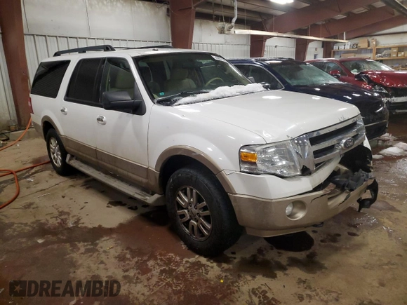 2014 Ford Expedition EL XLT with VIN 1FMJK1J57EEF25674, listed as a Copart auction lot 45651945 with 232,144 mi miles and Clean Title. Bid and sale history available at carsss.com. Image 4.