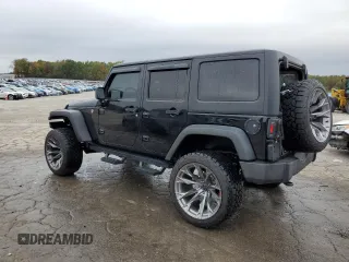 2018 Jeep Wrangler JK Unlimited Sport S with VIN 1C4HJWDGXJL837610, listed as a Copart auction lot 79299724 with 101,437 mi miles and Salvage Title. Bid and sale history available at carsss.com. Image 2.