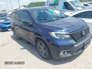 2019 Honda Passport EX-L z VIN 5FNYF7H56KB005007, wystawiony jako IAAI lot #42309261 z przebiegiem 55 105 mil mil oraz . Historia ofert i sprzedaży dostępna na DreamBid. Obrazek 1.