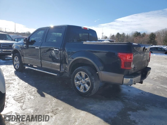 2018 Ford F-150 XL with VIN 1FTEW1EG0JFB07905, listed as a Copart auction lot 43065005 with 132,923 mi miles and Salvage Title. Bid and sale history available at carsss.com. Image 2.