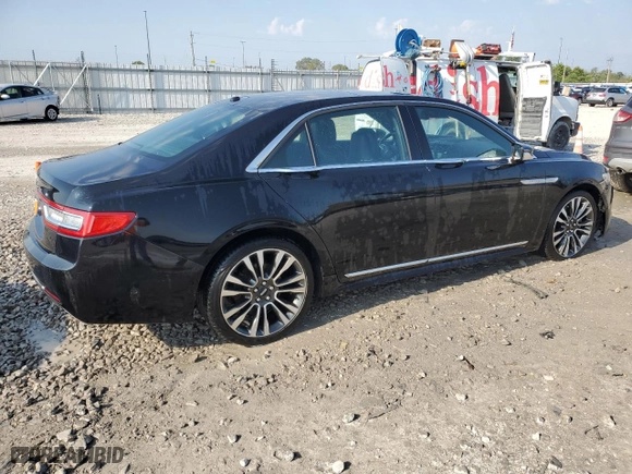 2017 Lincoln Continental Reserve with VIN 1LN6L9NP1H5629563, listed as a Copart auction lot 69794243 with 96,341 mi miles. Bid and sale history available at carsss.com. Image 3.