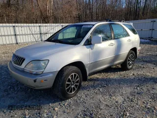 2001 Lexus RX 300 with VIN JTJHF10U410184187, listed as a Copart auction lot 83488384 with 264,053 mi miles and Clean Title. Bid and sale history available at carsss.com. Image 1.