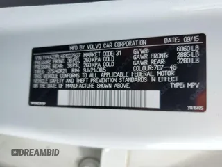 2016 Volvo XC90 T6 Inscription z VIN YV4A22PL4G1027827, wystawiony jako Copart lot #56332285 z przebiegiem 140 281 mil mil oraz Szkoda całkowita • Salvage title. Historia ofert i sprzedaży dostępna na DreamBid. Obrazek 13.