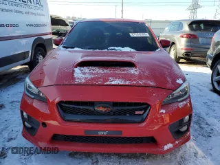 2017 Subaru WRX STI with VIN JF1VA2M67H9813782, listed as a Copart auction lot 87856365 with 91,158 mi miles and Salvage Title. Bid and sale history available at carsss.com. Image 5.