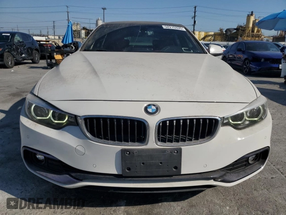 2019 BMW 4 Series 430i xDrive z VIN WBA4J3C56KBL05093, wystawiony jako Copart lot #52215335 z przebiegiem 55 900 mil mil oraz Szkoda całkowita • Salvage title. Historia ofert i sprzedaży dostępna na DreamBid. Obrazek 5.