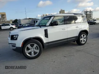 2023 Land Rover Defender S с VIN SALEJ7EXXP2124527, выставлен на аукционе Copart как лот 64578725 с пробегом 33 816 миль миль и Списание • Salvage title. История ставок и продаж доступна на DreamBid. Изображение 1.