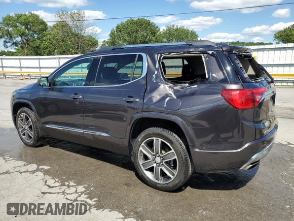 2017 GMC Acadia Denali z VIN 1GKKNXLS5HZ239863, wystawiony jako Copart lot #57999995 z przebiegiem 97 076 mil mil oraz Szkoda całkowita • Salvage title. Historia ofert i sprzedaży dostępna na DreamBid. Obrazek 2.