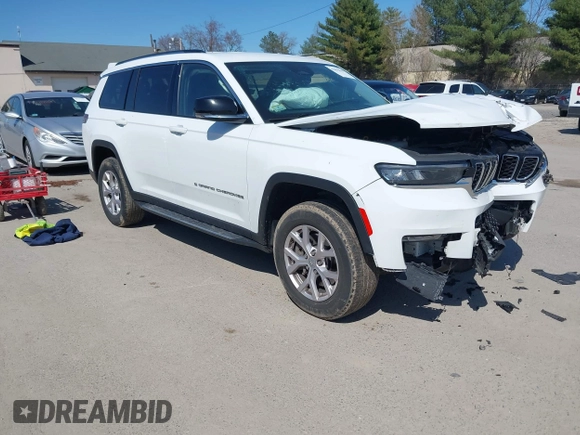2021 Jeep Grand Cherokee Limited with VIN 1C4RJKBG1M8210916, listed as a IAAI auction lot 42052840 with 60,408 mi miles and . Bid and sale history available at DreamBid. Image 1.