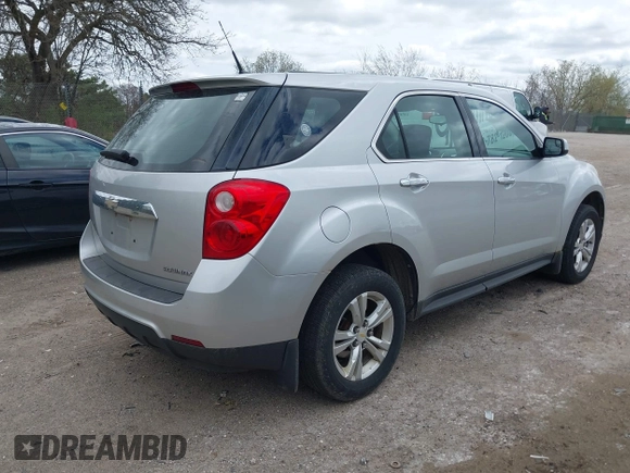 2012 Chevrolet Equinox LS with VIN 2GNALBEK6C1119883, listed as a IAAI auction lot 42148006 with 210,084 mi miles and . Bid and sale history available at DreamBid. Image 4.