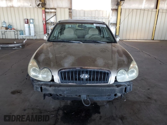 2005 Hyundai Sonata GL with VIN KMHWF25H55A182018, listed as a Copart auction lot 84380404 with 143,710 mi miles and Salvage Title. Bid and sale history available at carsss.com. Image 5.