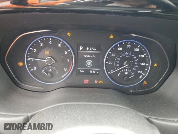 2020 Hyundai Palisade SEL with VIN KM8R2DHE5LU088545, listed as a Copart auction lot 60095485 with 55,331 mi miles and Salvage title. Bid and sale history available at DreamBid. Image 9.