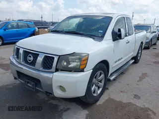 2007 Nissan Titan LE with VIN 1N6BA06A97N202920, listed as a IAAI auction lot 42101546 with 314,018 mi miles and . Bid and sale history available at DreamBid. Image 2.