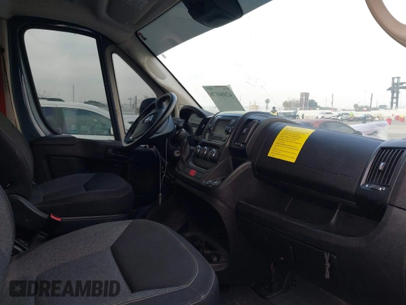 2021 Ram ProMaster Cargo with VIN 3C6MRVJG0ME579978, listed as a IAAI auction lot 42084178 with 26,793 mi miles and . Bid and sale history available at carsss.com. Image 5.