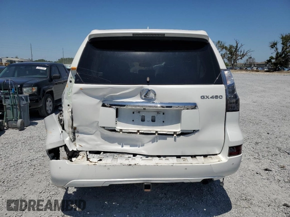 2016 Lexus GX 460 with VIN JTJBM7FX3G5133002, listed as a Copart auction lot 52897155 with 127,111 mi miles and Salvage title. Bid and sale history available at DreamBid. Image 6.