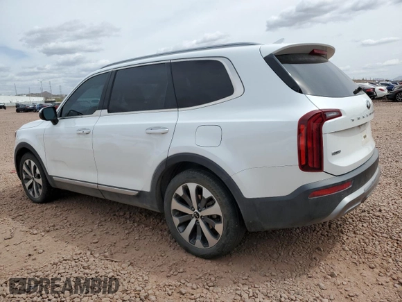 2020 Kia Telluride S with VIN 5XYP6DHC9LG048601, listed as a Copart auction lot 50270115 with 105,881 mi miles and Salvage title. Bid and sale history available at DreamBid. Image 2.