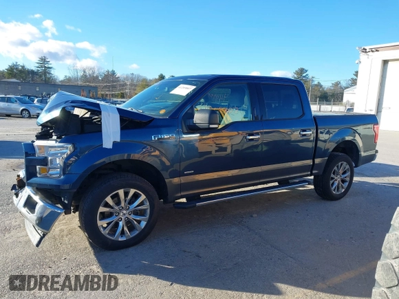 2017 Ford F-150 XL with VIN 1FTEW1EG4HFC74410, listed as a IAAI auction lot 41209807 with 52,238 mi miles. Bid and sale history available at carsss.com. Image 14.