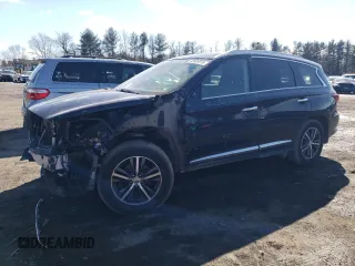 2019 Infiniti QX60 Luxe with VIN 5N1DL0MMXKC548199, listed as a Copart auction lot 45538875 with 66,615 mi miles and Salvage Title. Bid and sale history available at DreamBid. Image 1.