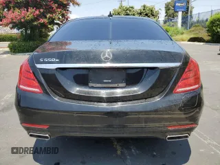 2017 Mercedes-Benz S 550e with VIN WDDUG6DB3HA291441, listed as a Copart auction lot 64854284 with 96,110 mi miles and Clean Title. Bid and sale history available at DreamBid. Image 6.