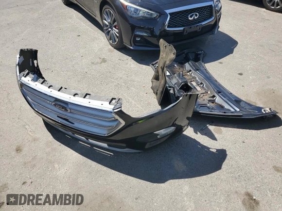 2017 Ford Escape SE with VIN 1FMCU9GD6HUD47962, listed as a Copart auction lot 55059695 with 118,367 mi miles and Salvage Title. Bid and sale history available at DreamBid. Image 13.