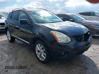 2012 Nissan Rogue SV with VIN JN8AS5MV3CW356434, listed as a IAAI auction lot 42006140 with 219,175 mi miles. Bid and sale history available at carsss.com. Image 1.