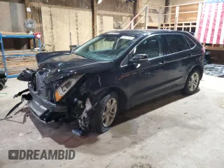 2020 Ford Edge SEL with VIN 2FMPK4J97LBA09841, listed as a Copart auction lot 89377405 with 48,618 mi miles and Salvage Title. Bid and sale history available at carsss.com. Image 1.