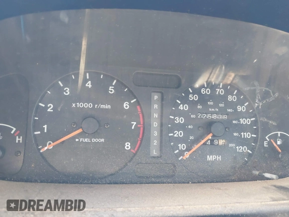 1999 Isuzu Rodeo S with VIN 4S2CM58W1X4356519, listed as a IAAI auction lot 41693480 with 225,839 mi miles and . Bid and sale history available at DreamBid. Image 7.
