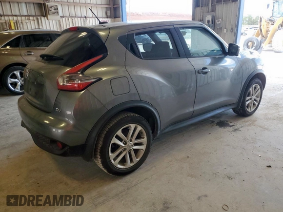 2015 Nissan Juke SV with VIN JN8AF5MR1FT500785, listed as a Copart auction lot 62265025 with 124,442 mi miles and Clean title. Bid and sale history available at DreamBid. Image 3.